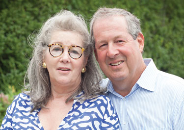 Photo of Bob Levy, BA’72, and his wife Diane