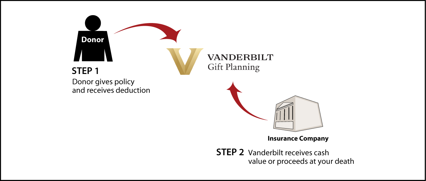Life Insurance Policy Diagram. Description of image is listed below.