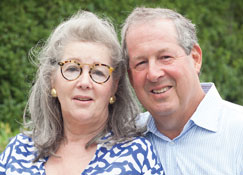 Photo of Bob Levy, BA’72, and his wife Diane