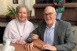 Photo of Warren Haviland, JD’69, and Karen Heffron